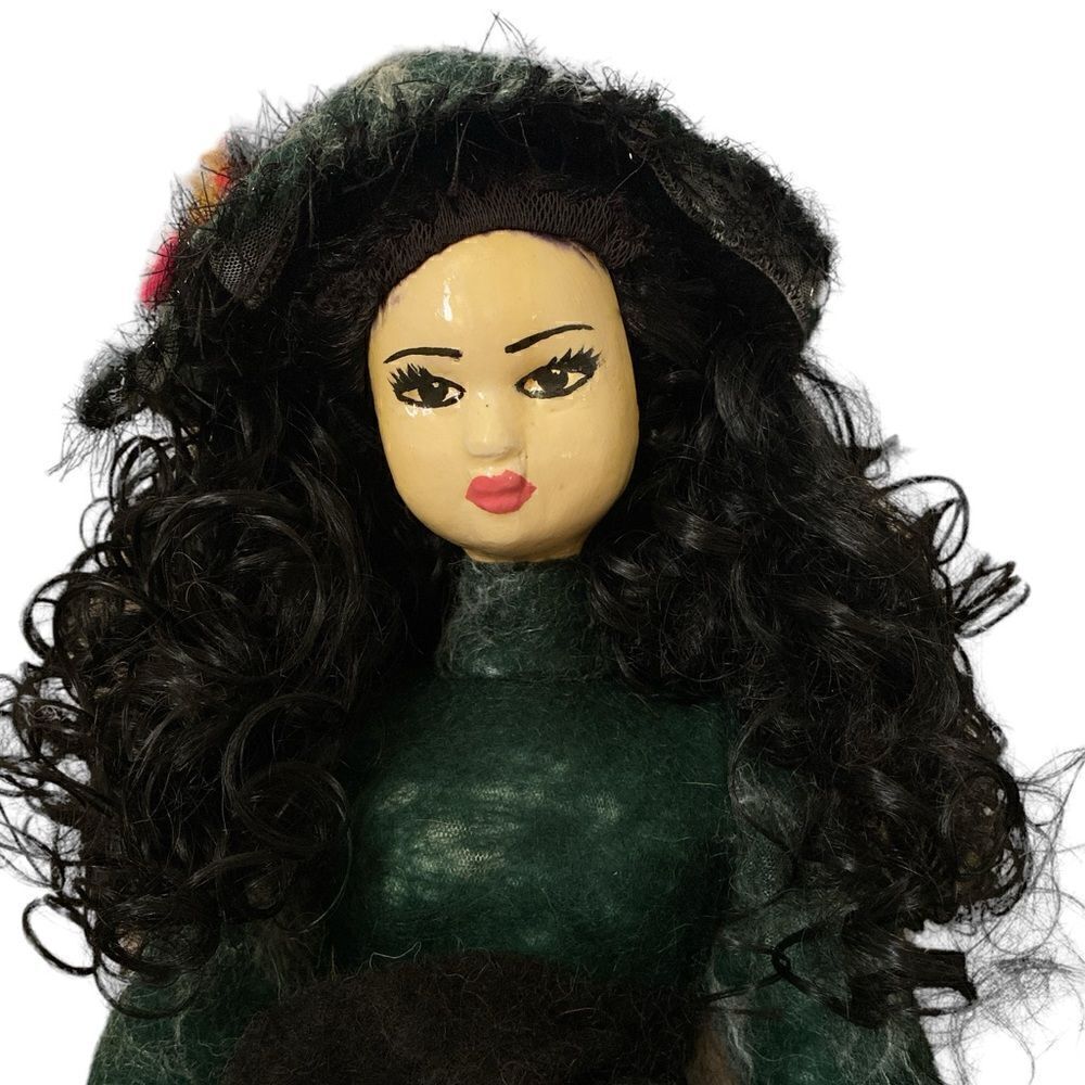 Handmade decorative doll - Picture 3 of 12